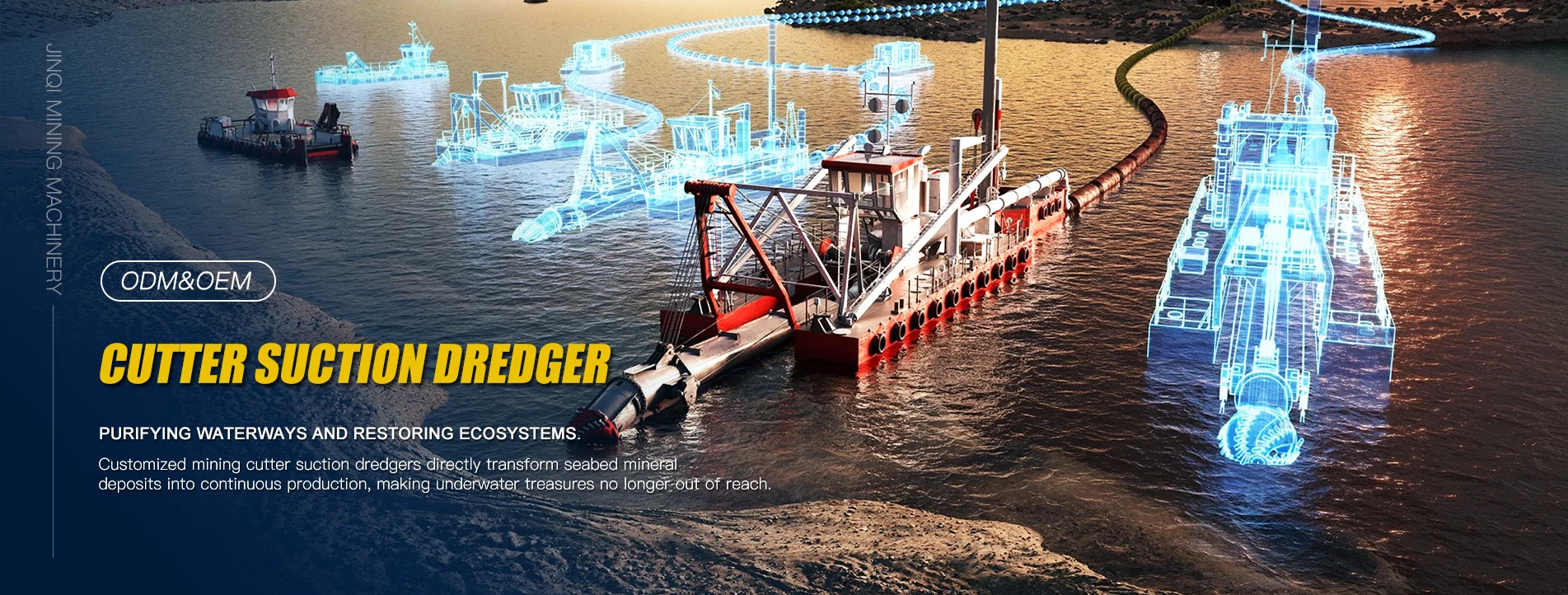 Fabbricante d'equipaggiu di dragaggio di qualità