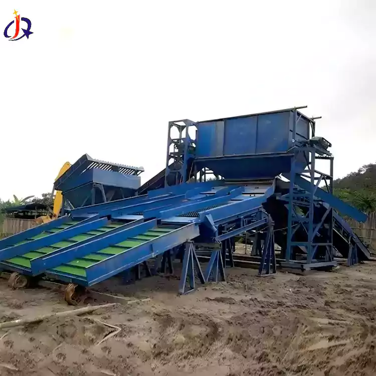 Attrezzatura minera d'oru in terra